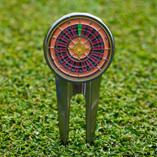 roulette style pitch mark repairer