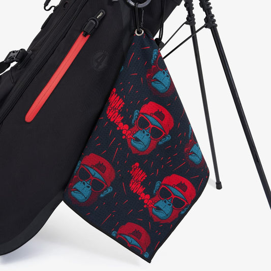 Smoke Show Golf Towel on Bag