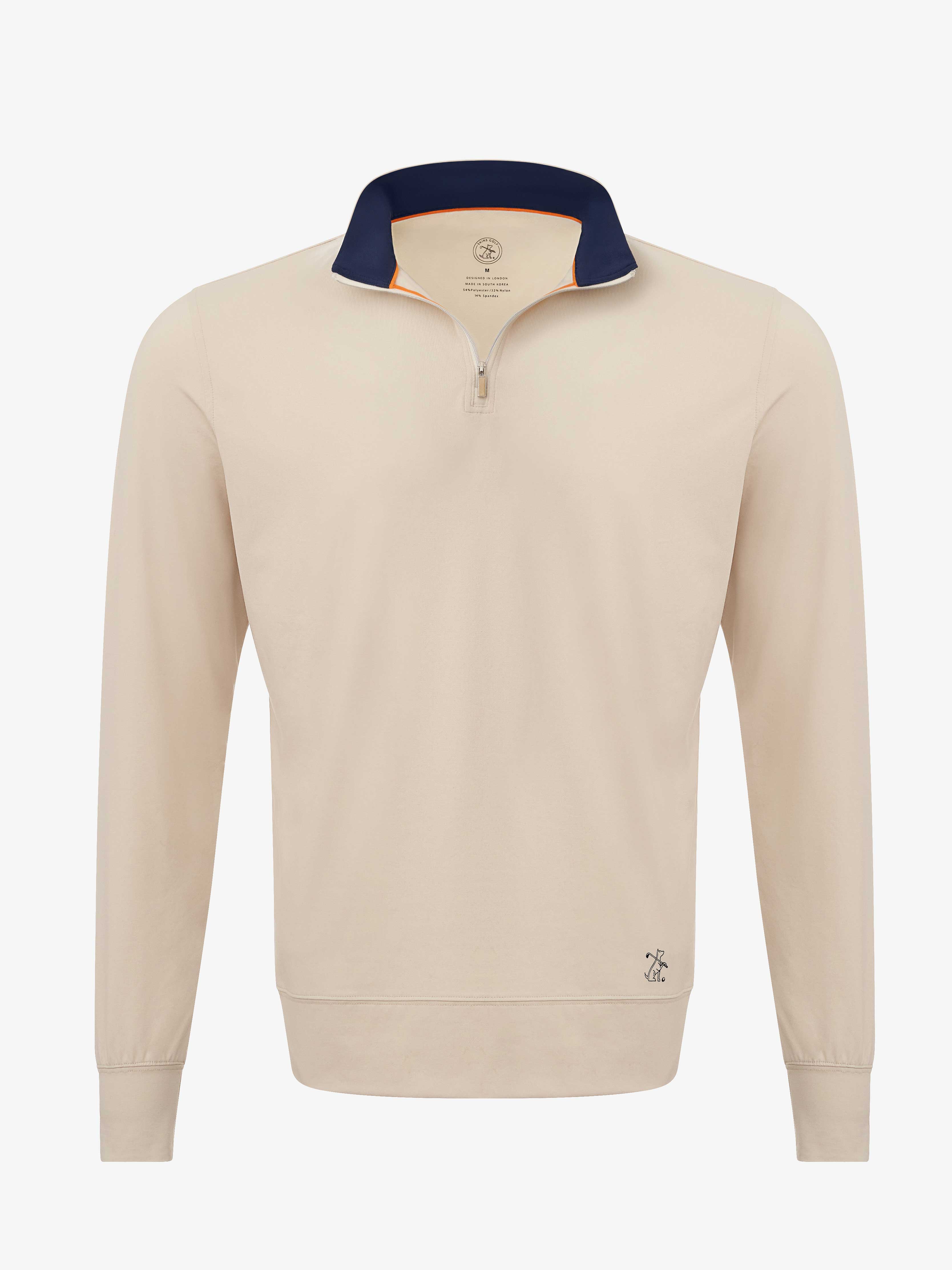 Mens golf on sale half zip pullover